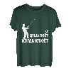 Russland Russischer Angler Spruch Ribalka Fischen Angeln T-Shirt