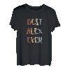 Herren Best Alex Ever Retro Vintage Vornamen Geschenk T-Shirt