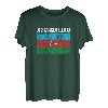 Proud Azerbaijani Patriotic Azerbaijan Country Flagge T-Shirt