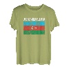 Proud Azerbaijani Patriotic Azerbaijan Country Flagge T-Shirt