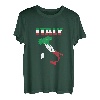 Italienische Flagge auf Italien T-Shirt Italia T-Shirt