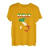 Italienische Flagge auf Italien T-Shirt Italia T-Shirt