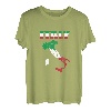 Italienische Flagge auf Italien T-Shirt Italia T-Shirt