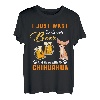 Trinken Sie Bier und hängen Sie mit meinem Chiahuahua auf. T-Shirt