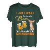 Trinken Sie Bier und hängen Sie mit meinem Chiahuahua auf. T-Shirt