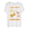 Trinken Sie Bier und hängen Sie mit meinem Chiahuahua auf. T-Shirt