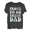 Proud To Be Their Dad Trans Rights And LGBTQ+ Pride Father T-Shirt