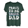 Proud To Be Their Dad Trans Rights And LGBTQ+ Pride Father T-Shirt