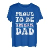 Proud To Be Their Dad Trans Rights And LGBTQ+ Pride Father T-Shirt