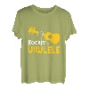 Rockin Ukulele Musikinstrument Akustik Gitarrist Uke Musik T-Shirt