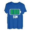 Kinder Sohn voll Batterie, Vater und Sohn passen zusammen T-Shirt