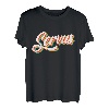 Servus Begrüßung Bayern Gaudi Mundart Dialekt Österreicher T-Shirt