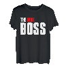 The Real Boss Vater Kind Partner Outfit Partnerlook T-Shirt