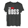 The Real Boss Vater Kind Partner Outfit Partnerlook T-Shirt