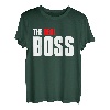 The Real Boss Vater Kind Partner Outfit Partnerlook T-Shirt