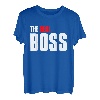 The Real Boss Vater Kind Partner Outfit Partnerlook T-Shirt