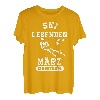 Ski Legenden sind im März geboren Geburtstag Jungs Männer T-Shirt