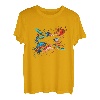Flugzeugführer Luftfahrt Flammen Vintage Flugzeug Pilot T-Shirt