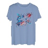 Flugzeugführer Luftfahrt Flammen Vintage Flugzeug Pilot T-Shirt