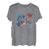 Flugzeugführer Luftfahrt Flammen Vintage Flugzeug Pilot T-Shirt