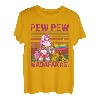 Unicorn Pew Pew Madafakas Vintage Crazy Cat Lustige Grafik T-Shirt