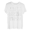 I Smoke Cigars T-Shirt Zigarren Liebhaber Vater Shirt T-Shirt