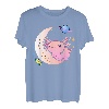Space Axolotl Shirt Kinder Teens Girl Kawaii Cute Axolotl T-Shirt
