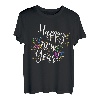 2022 Happy Party Silvester Familie Matching T-Shirt