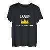 Lustiges Geschenk für den Vater (König des Hauses) T-Shirt