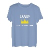 Lustiges Geschenk für den Vater (König des Hauses) T-Shirt