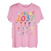 Funny Class Of 2037 Grow With Me Checkliste Future Graduate T-Shirt