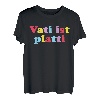 Herren Vati ist platti Lustiger Spruch T-Shirt