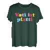Herren Vati ist platti Lustiger Spruch T-Shirt
