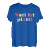 Herren Vati ist platti Lustiger Spruch T-Shirt