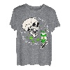 St. Patrick's Skelett Coffee Dead Inside But Feelin' Lucky T-Shirt
