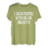 Ich kann mit scharfen Objekten vertrauen, Humor für Männer und Frauen T-Shirt