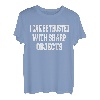 Ich kann mit scharfen Objekten vertrauen, Humor für Männer und Frauen T-Shirt