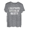 Ich kann mit scharfen Objekten vertrauen, Humor für Männer und Frauen T-Shirt