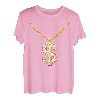 Yes I'm Rich, elegante Hip-Hop-Halskette mit Dollar T-Shirt