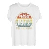Herren 50. Geburtstag Geschenk Mann Mythos Legende Vintage 1972 T-Shirt