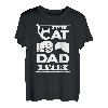 Der Beste Katzenpapa Aller Zeiten Katze Papi Sprüche Vater T-Shirt