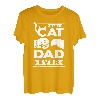 Der Beste Katzenpapa Aller Zeiten Katze Papi Sprüche Vater T-Shirt