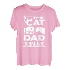 Der Beste Katzenpapa Aller Zeiten Katze Papi Sprüche Vater T-Shirt