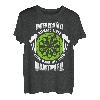Herren Darts - Unterschätze niemals einen alten Mann mit Dartpfeil T-Shirt