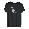 Taube Vogel Zeichnung Vogelbeobachter Ornithologe Biologe T-Shirt