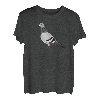 Taube Vogel Zeichnung Vogelbeobachter Ornithologe Biologe T-Shirt