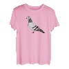 Taube Vogel Zeichnung Vogelbeobachter Ornithologe Biologe T-Shirt