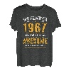 Geschenk zum 55. Geburtstag, 55 Jahre alt, fantastisch seit November 1967 T-Shirt