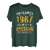 Geschenk zum 55. Geburtstag, 55 Jahre alt, fantastisch seit November 1967 T-Shirt