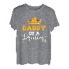 Herren Vater und Tochter Partnerlook Daddy of a Princess T-Shirt